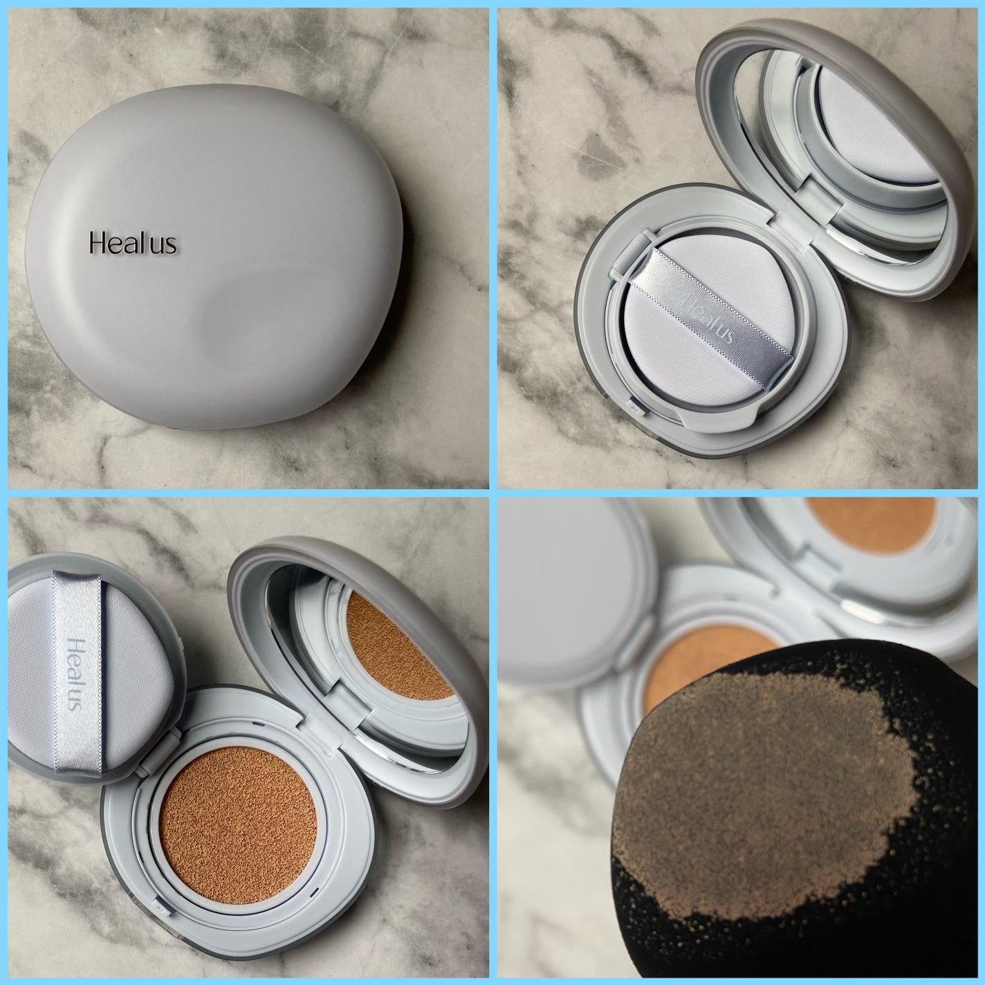 Skin breathing cushion Cloud/Healus/クッションファンデーションを使ったクチコミ(2枚目)