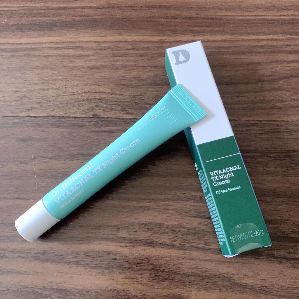 ビタアクナル TX ナイトクリーム/Dr.Different/フェイスクリームを使ったクチコミ(1枚目)
