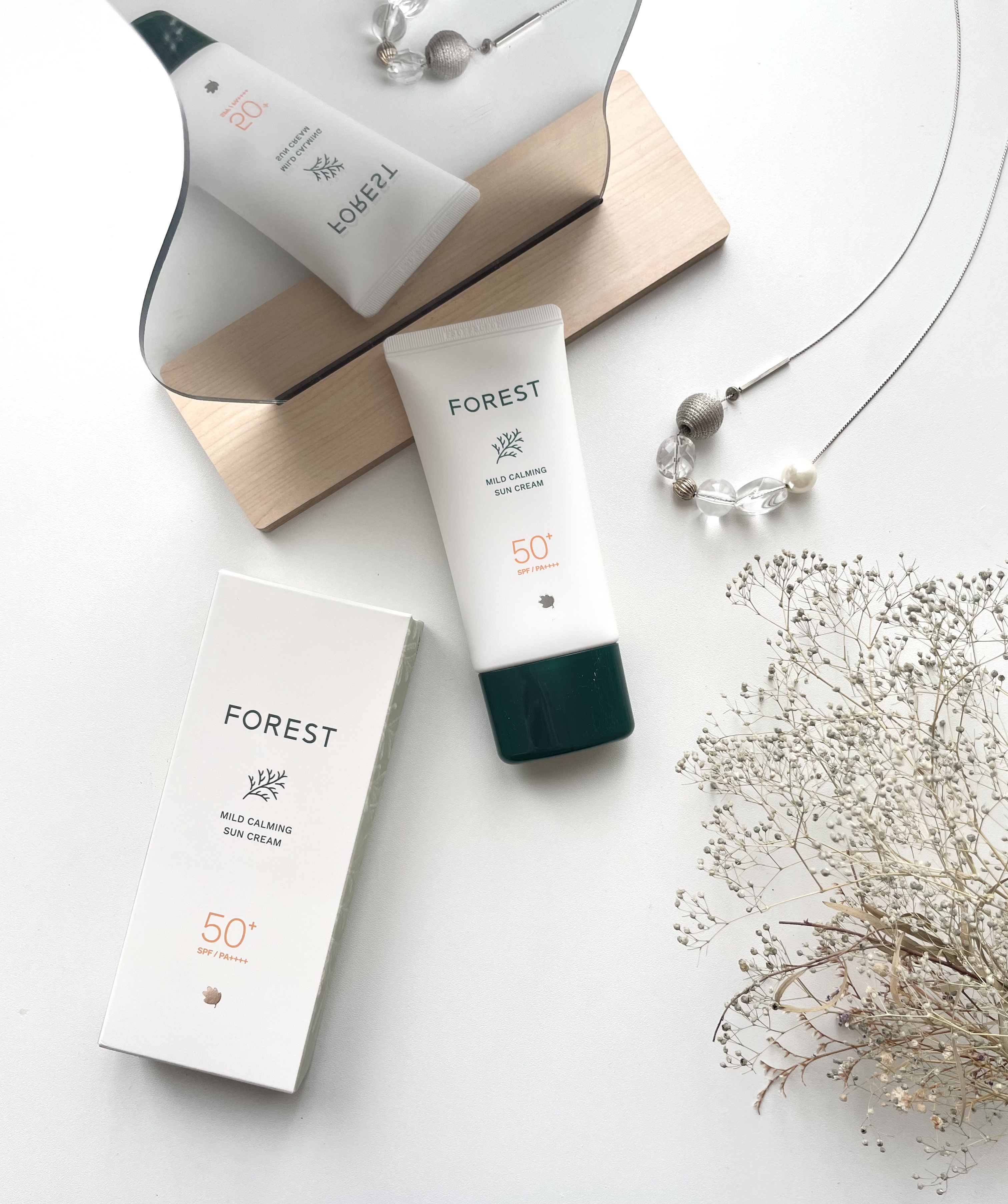 フォレスト マイルドカーミングサンクリーム/FoRest by Greenfinger/日焼け止めクリームを使ったクチコミ（1枚目）