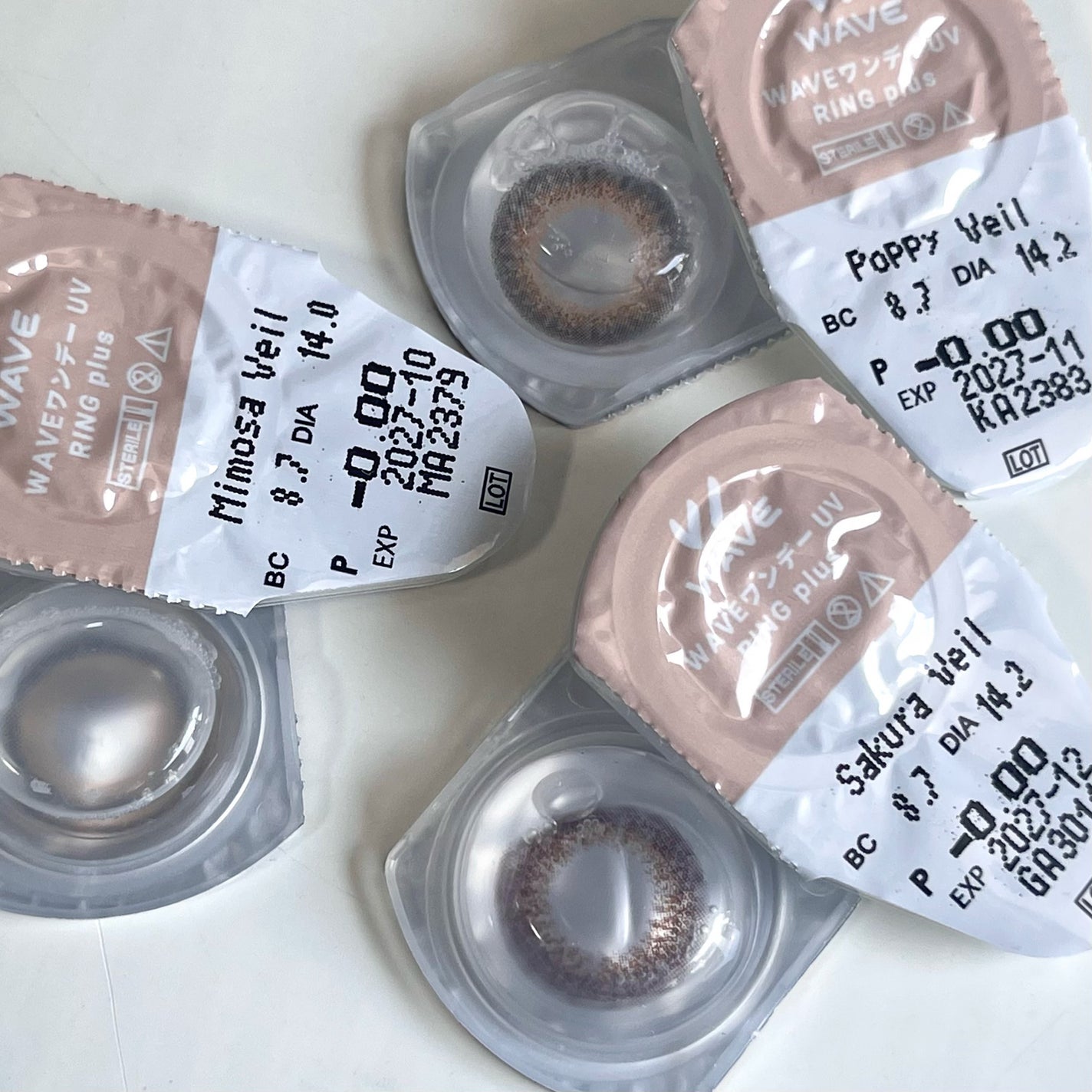 WAVEワンデー UV リング プラス フラワーコレクション/WAVE/ワンデー(1DAY)カラコンを使ったクチコミ(7枚目)