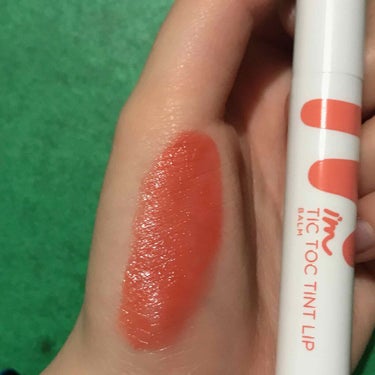 i’m meme IM TIC TOC TINT LIP BALMのクチコミ「I'M MEME TIC TOC TINT LIP BALM 002 MellowCoral
.....」（2枚目）