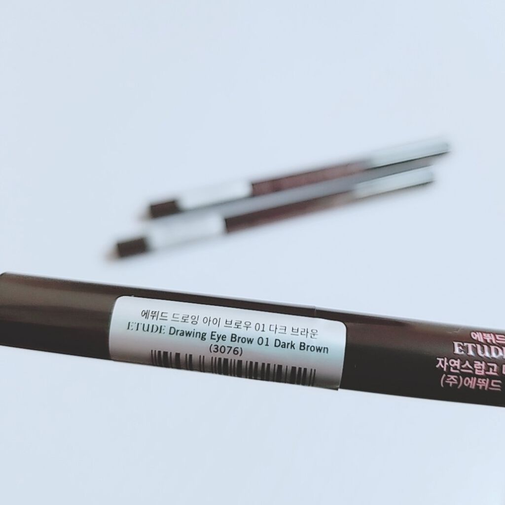ドローイング アイブロウ ペンシル/ETUDE/アイブロウペンシルを使ったクチコミ(2枚目)