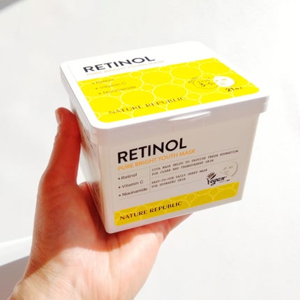 キューブマスク レチノール/ネイチャーリパブリック/シートマスク・パックを使ったクチコミ(5枚目)