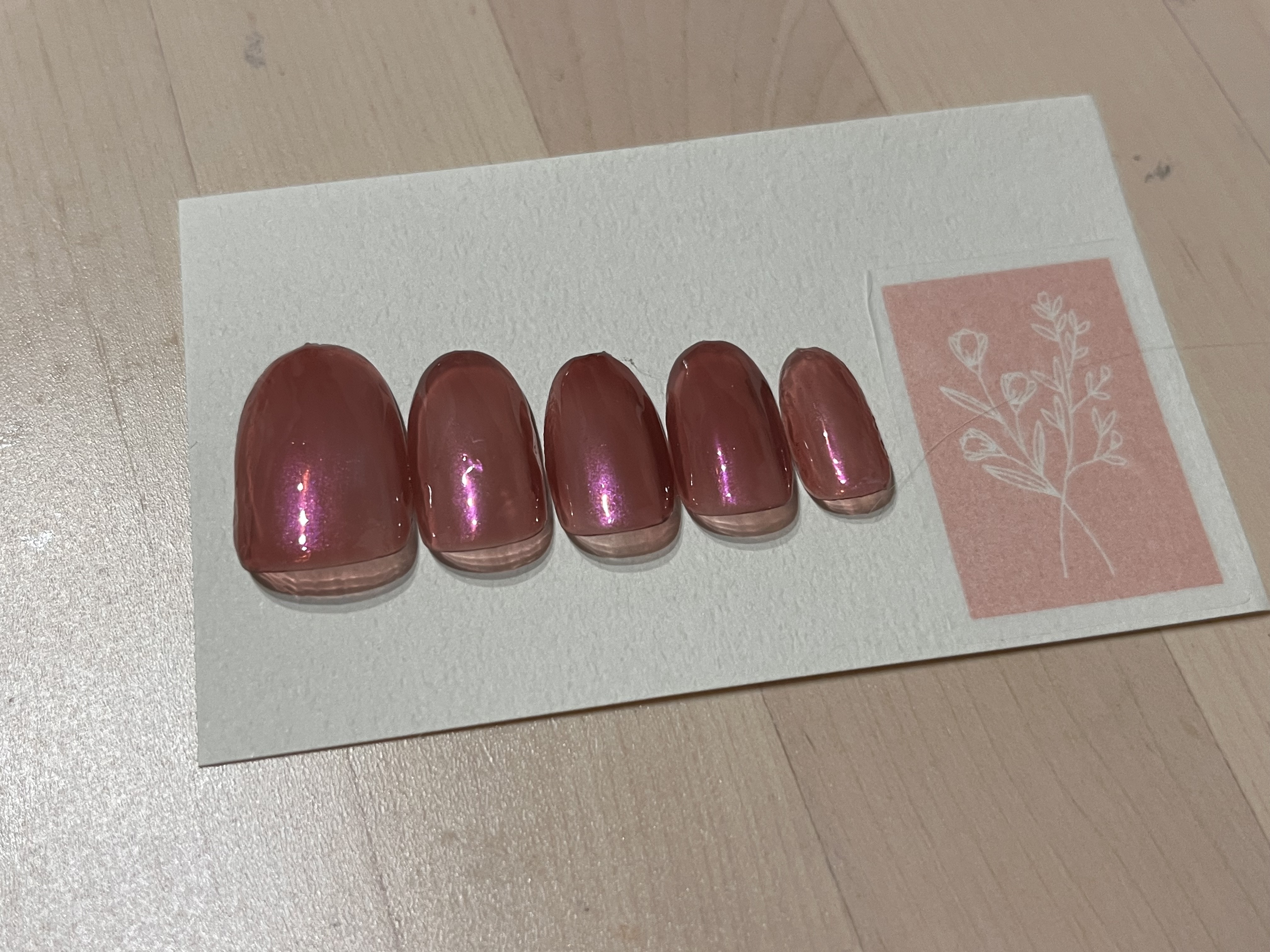 オーロラパウダー/セリア/ネイル用品を使ったクチコミ（1枚目）