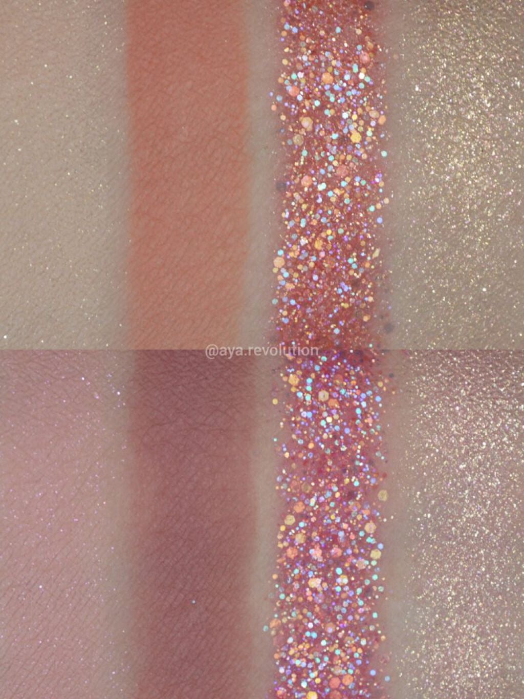 TWINKLE POP Pearl Flex Glitter Eye Palette/CLIO/アイシャドウパレットを使ったクチコミ(4枚目)