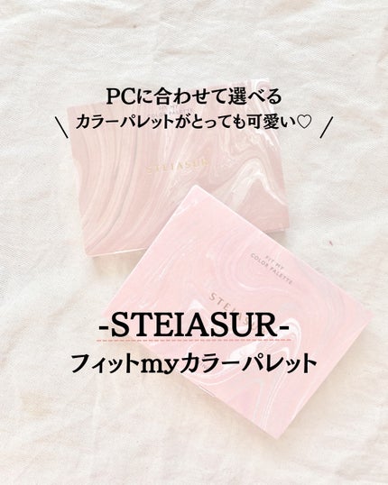 フィット my カラーパレット/STEIASUR(ステイアシュール)/マルチパレットを使ったクチコミ(1枚目)