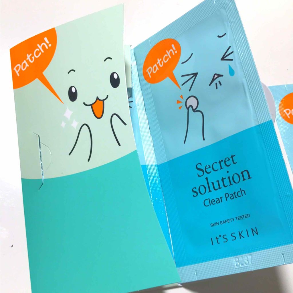 Secret solution Clear Patch/It's skin/シートマスク・パックを使ったクチコミ(1枚目)