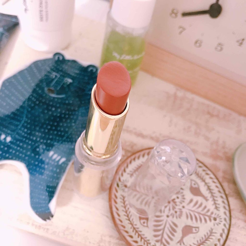 ラスティンググロスリップ/CEZANNE/口紅を使ったクチコミ（1枚目）