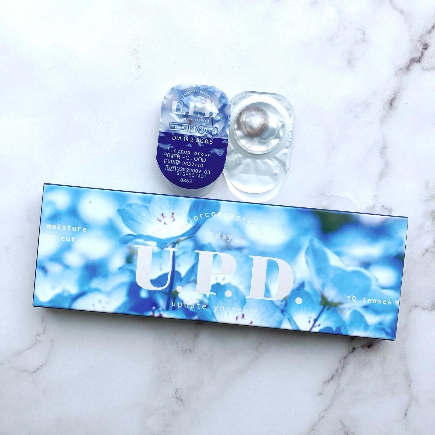 U.P.D. 1day/U.P.D./ワンデー(1DAY)カラコンを使ったクチコミ(2枚目)