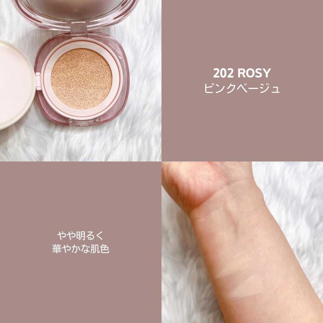 ツートンクッション/MILLIMILLI/クッションファンデーションを使ったクチコミ(3枚目)