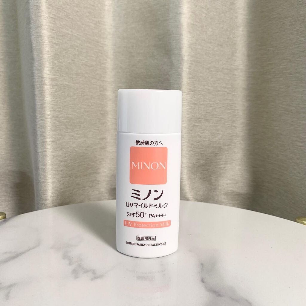 ミノンUVマイルドミルク/ミノン/日焼け止めミルクを使ったクチコミ(1枚目)