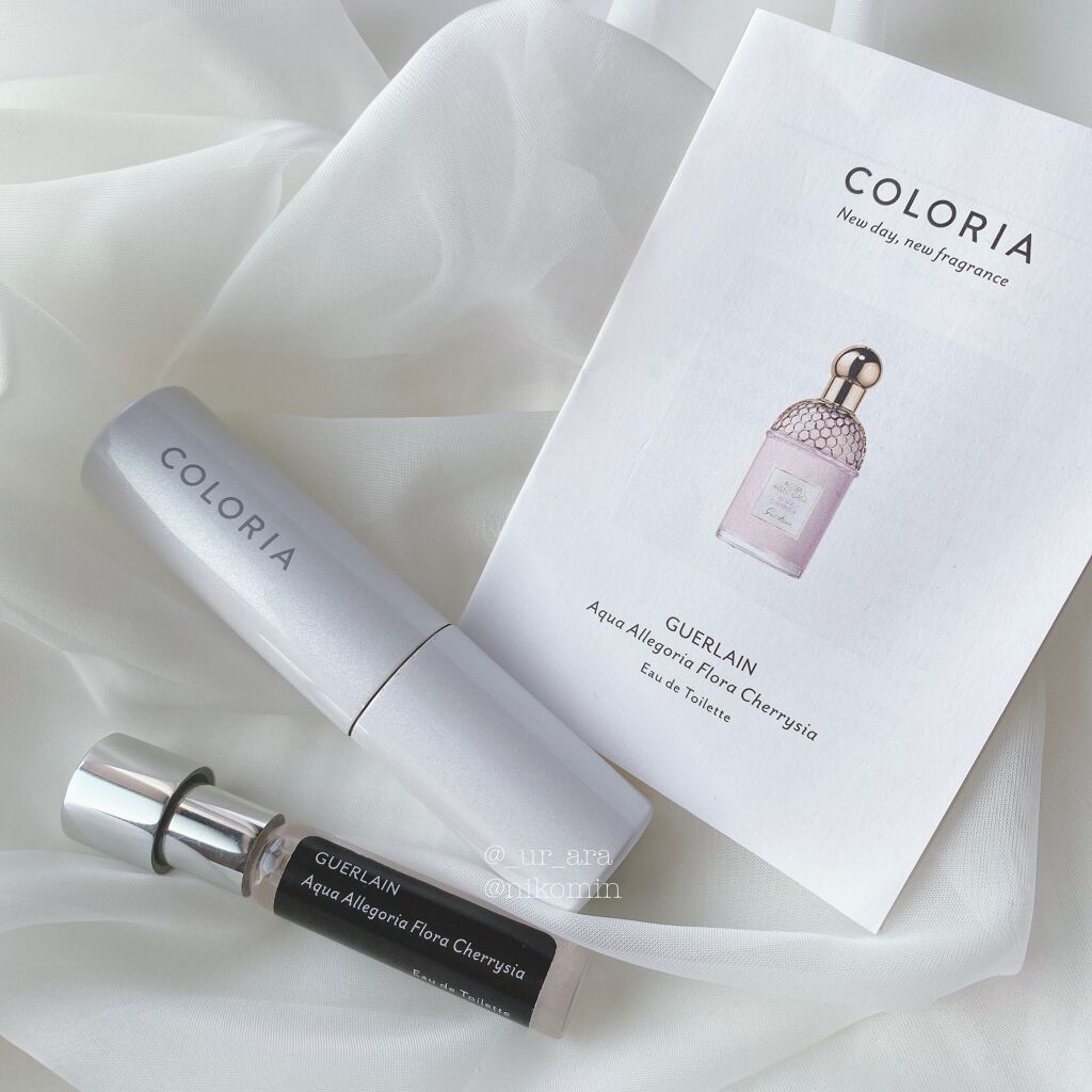 アクア アレゴリア フローラ チェリージア/GUERLAIN/香水(レディース)を使ったクチコミ(1枚目)
