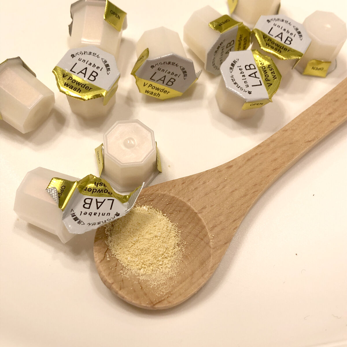 V 酵素洗顔パウダー/unlabel/洗顔パウダーを使ったクチコミ（1枚目）