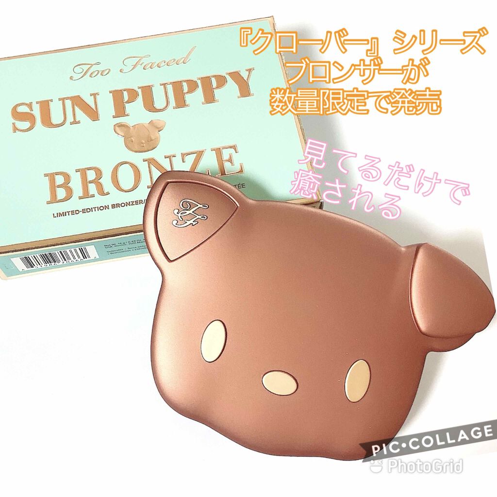 クローバー サン パピー ブロンザー /Too Faced/ブロンザーを使ったクチコミ（1枚目）