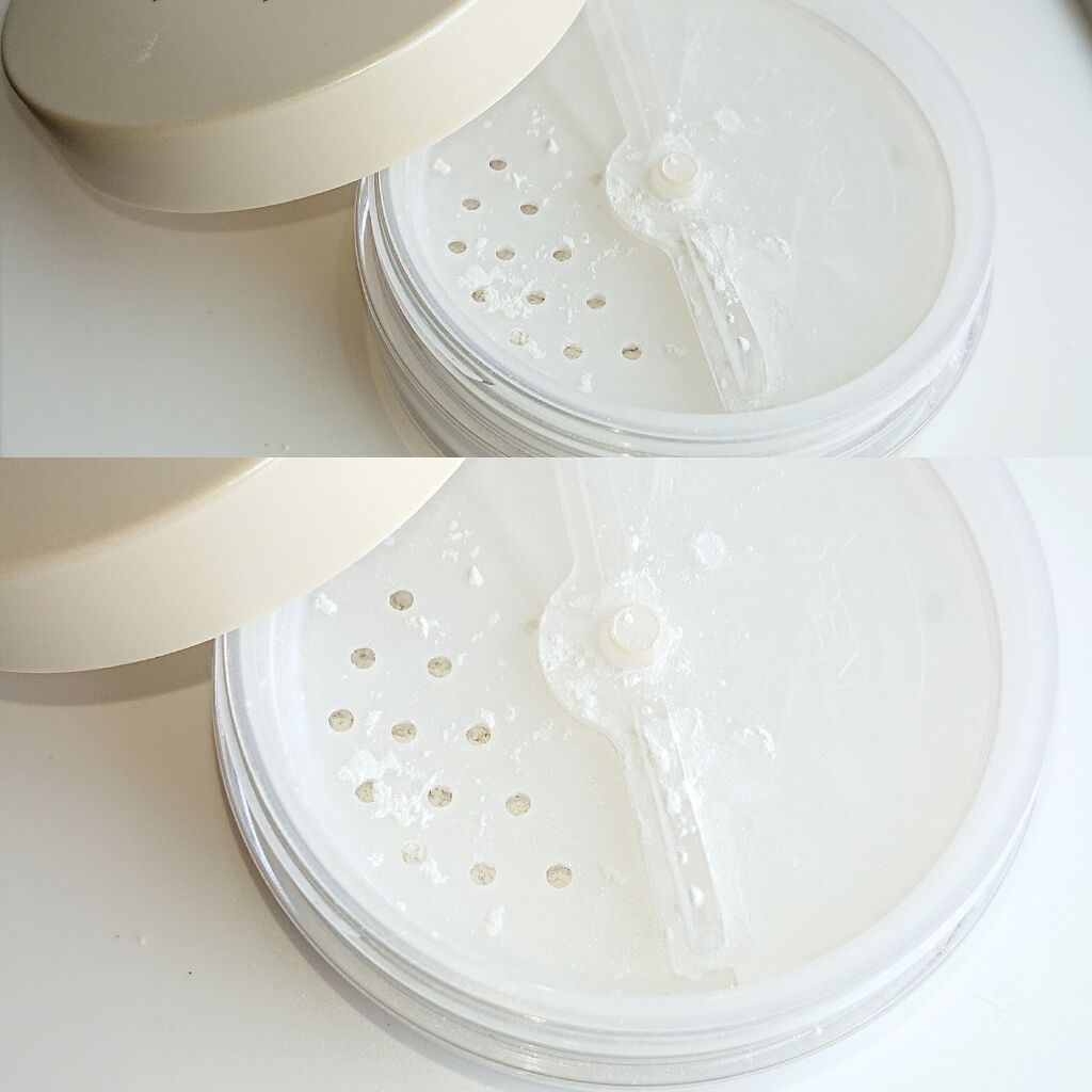 ナイトミネラルファンデーション/エトヴォス/ルースパウダーを使ったクチコミ（2枚目）