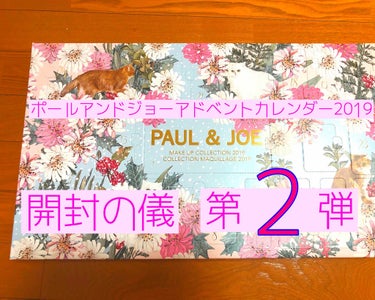 メイクアップコレクション 2019/PAUL & JOE BEAUTE/スキンケアキットを使ったクチコミ（1枚目）