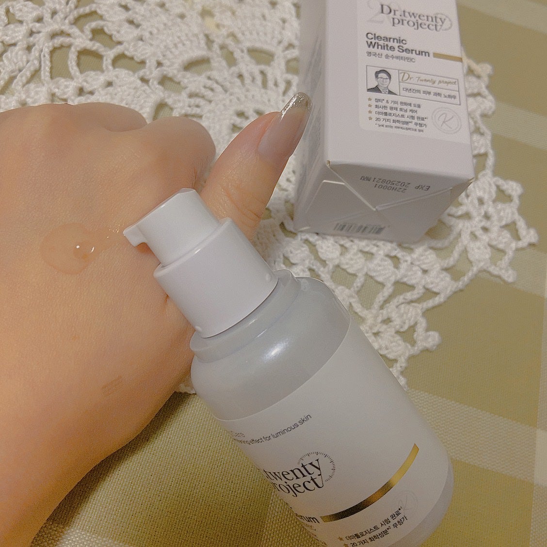 クリアニックホワイトセラム/Dr.Twenty Project/美容液を使ったクチコミ(2枚目)
