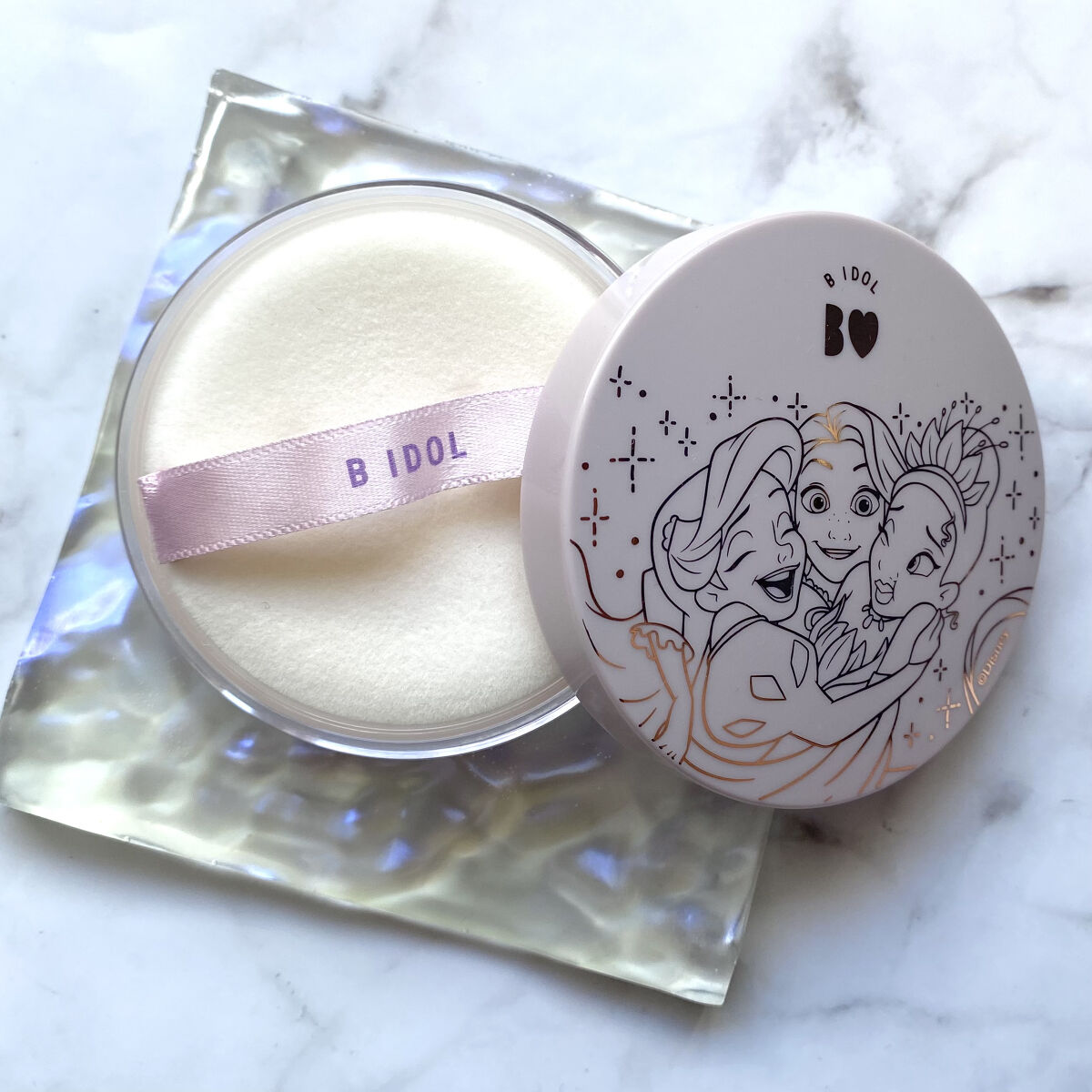 シルクアイスパウダー/b idol/ルースパウダーを使ったクチコミ（2枚目）
