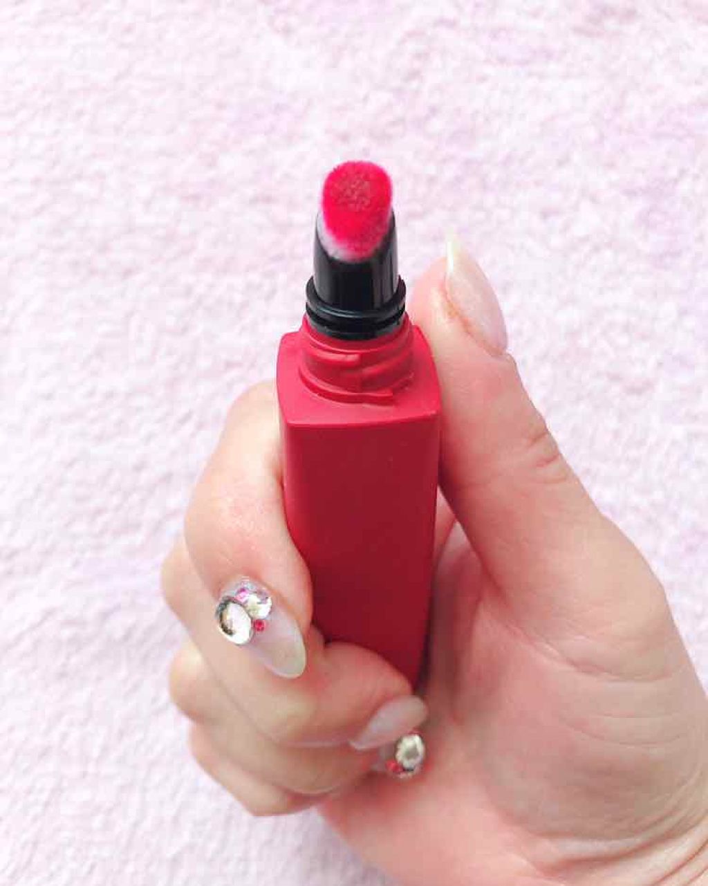 ルージュ アリュール リクィッド パウダー/CHANEL/口紅を使ったクチコミ(2枚目)