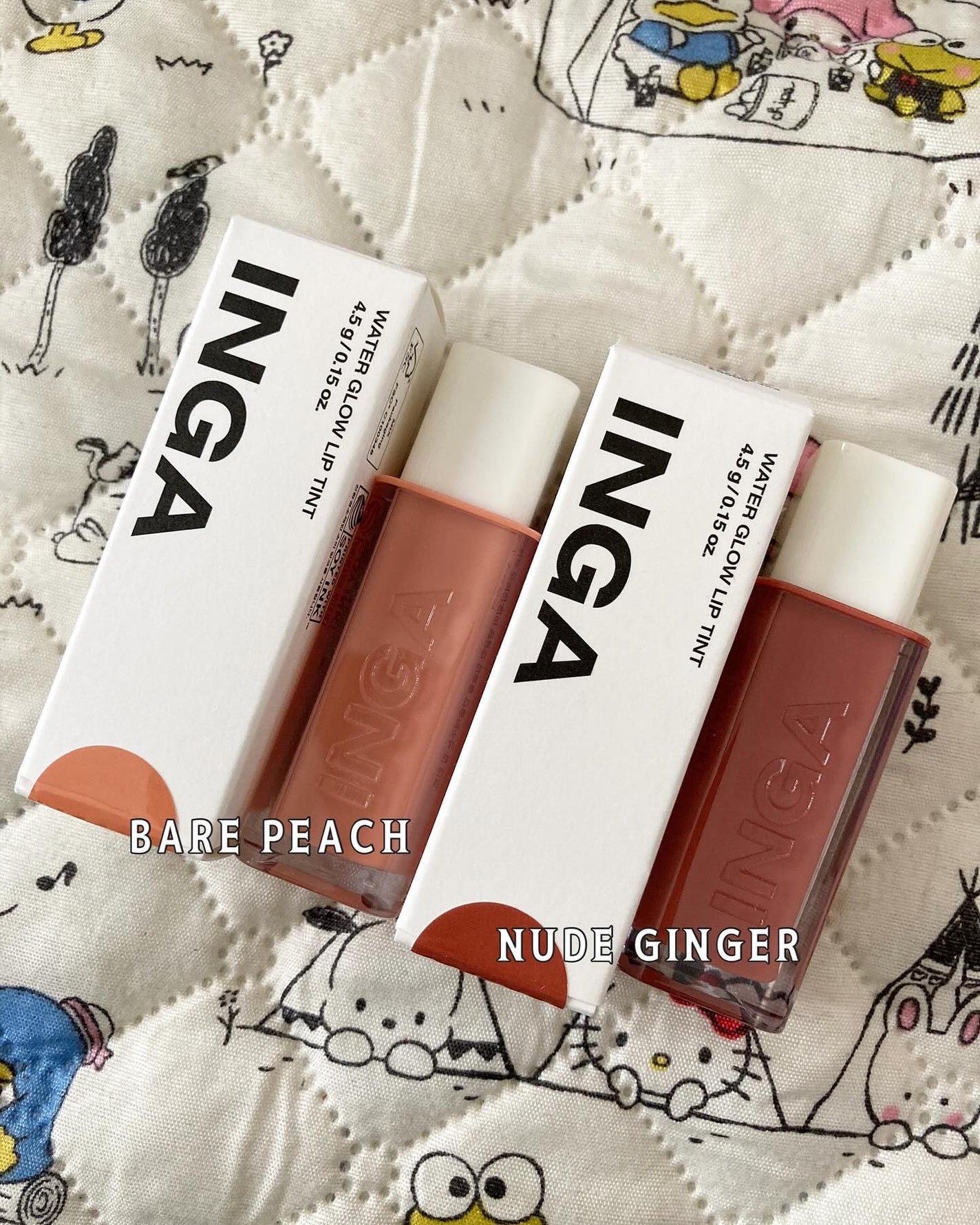 ウォーターグローリップティント/INGA/リップティントを使ったクチコミ(2枚目)