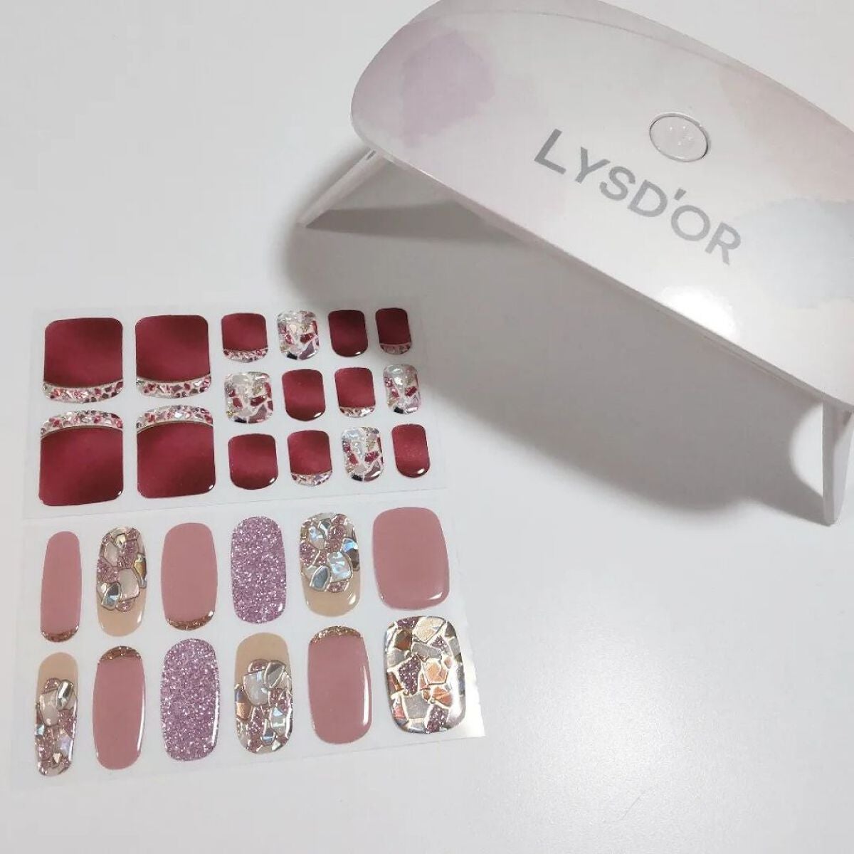 セミキュアジェルネイルシール ハンド用/LYSD’OR/ネイルシールを使ったクチコミ(5枚目)