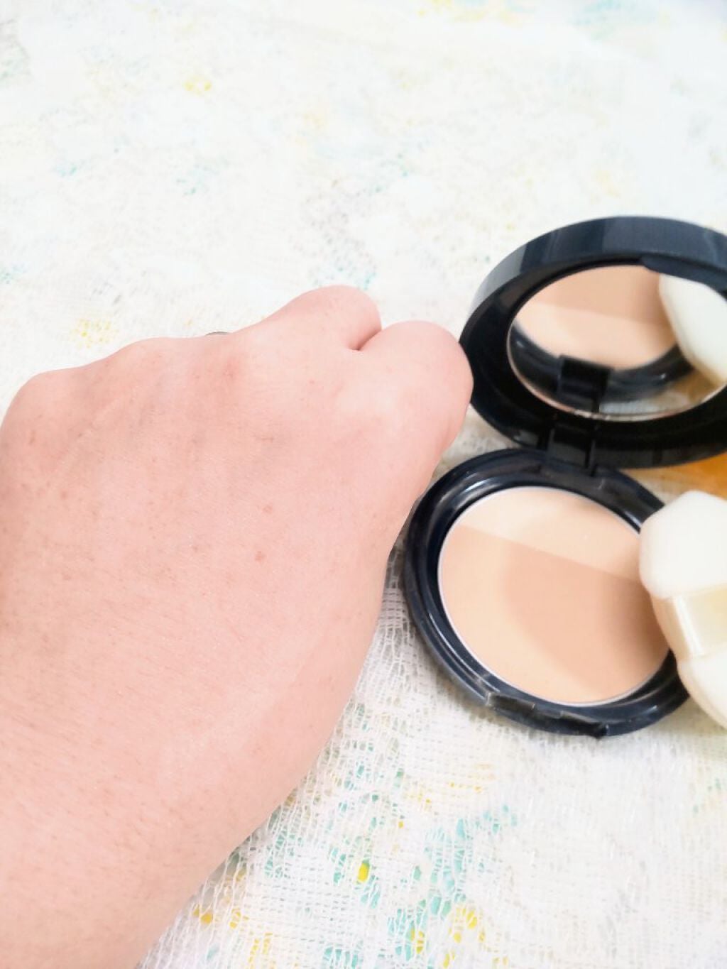 光仕上げパウダーUV/グレイシィ/プレストパウダーを使ったクチコミ(3枚目)