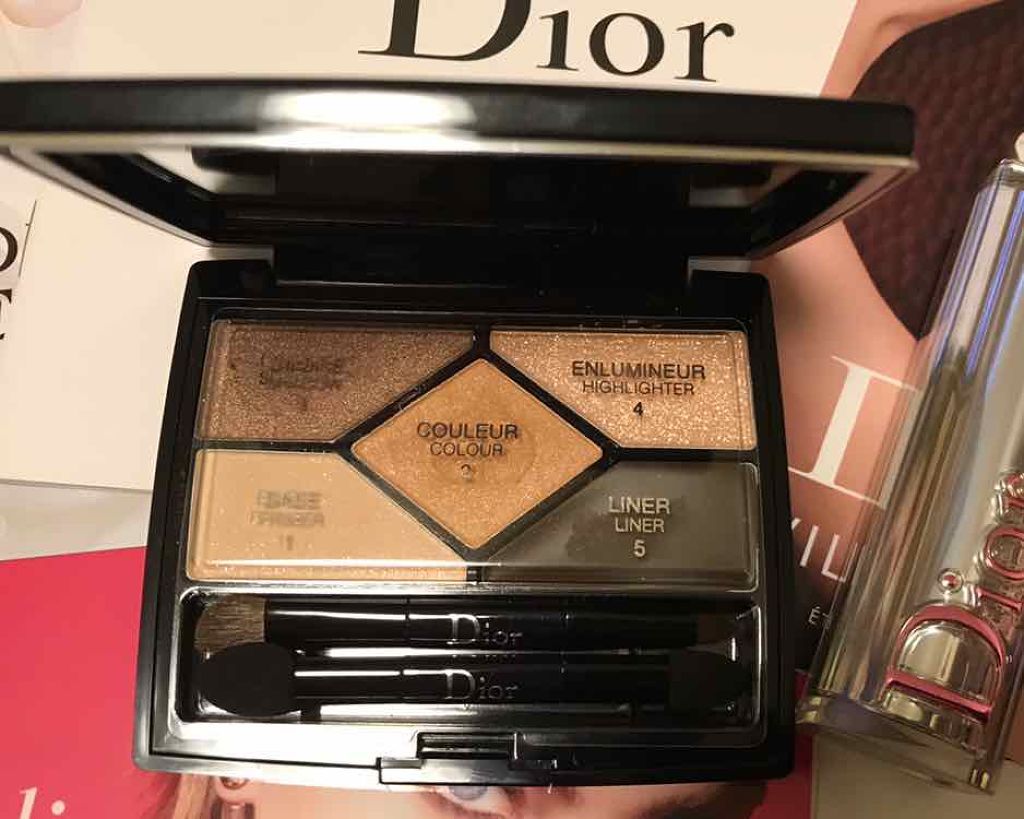 サンク クルール デザイナー/Dior/アイシャドウパレットを使ったクチコミ（1枚目）