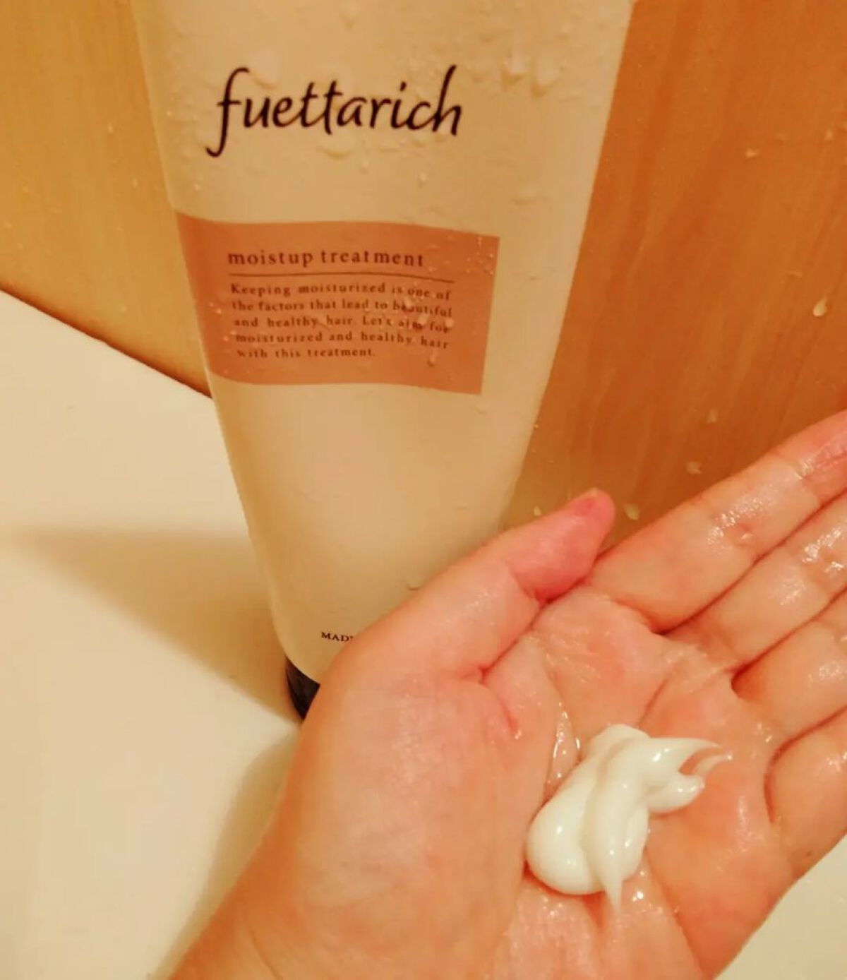モイストアップ ジェル シャンプー/トリートメント/fuettarich (フエッタリッチ)/サロンシャンプーを使ったクチコミ（3枚目）