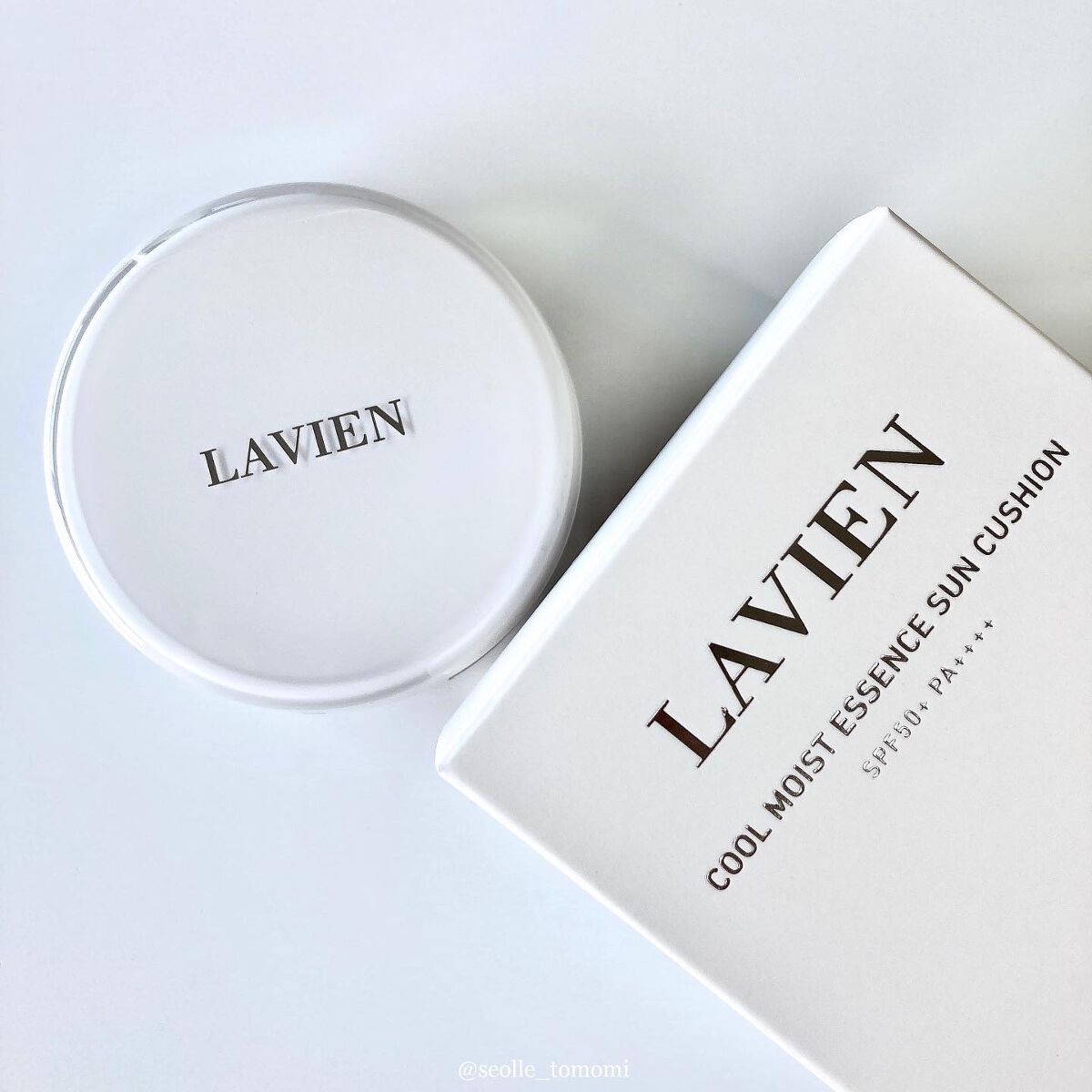 クール モイスト エッセンス サン クッション/LAVIEN/日焼け止めローションを使ったクチコミ(7枚目)