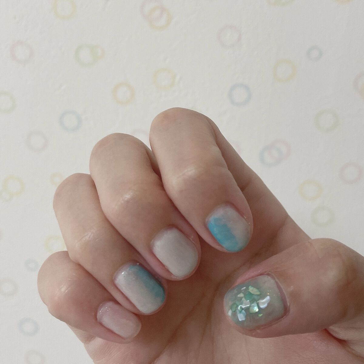 ジェルネイル（ライト対応）/セリア/ジェルネイルを使ったクチコミ（2枚目）