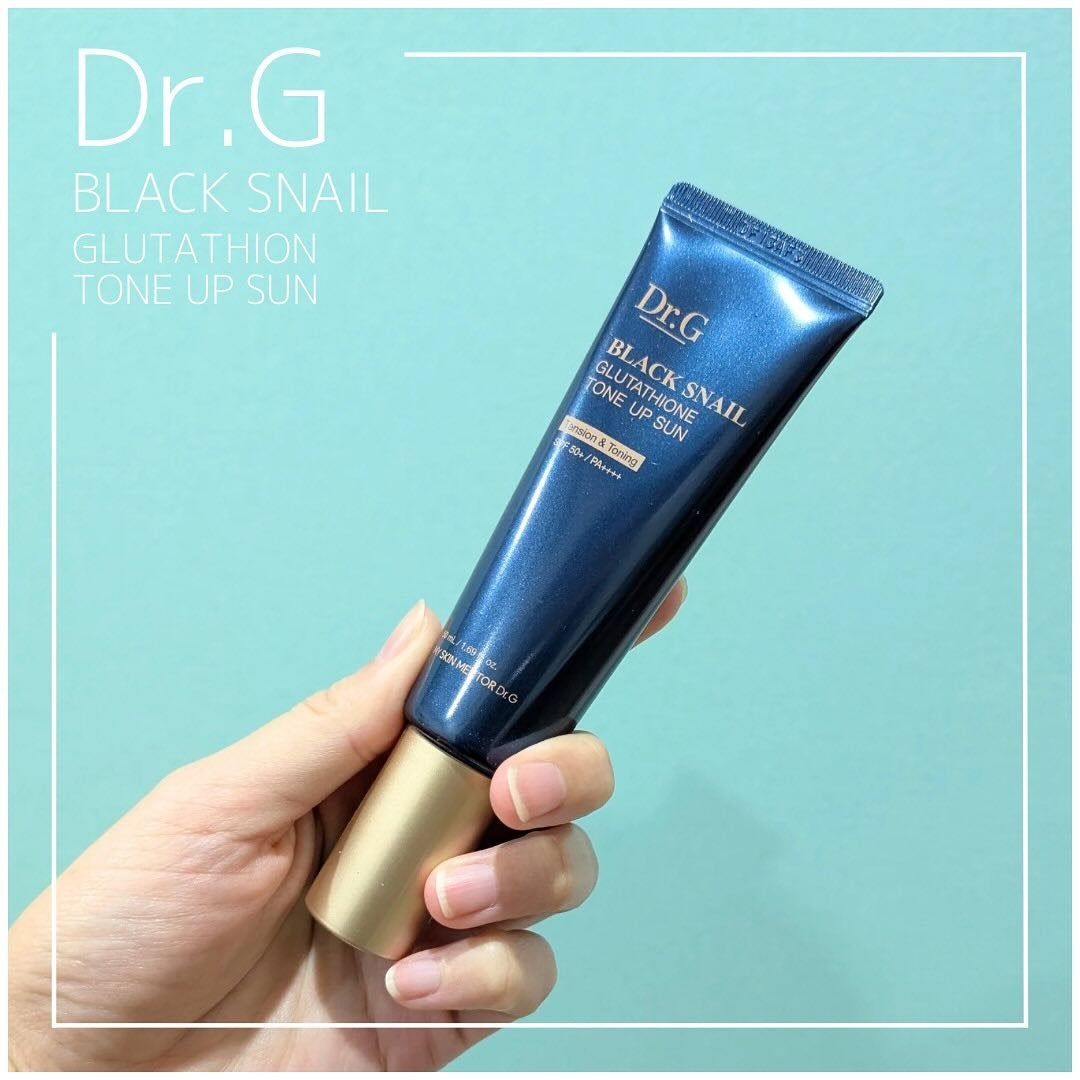 ブラックスネイルグルタチオントーンアップサン/Dr.G/日焼け止めクリームを使ったクチコミ(1枚目)