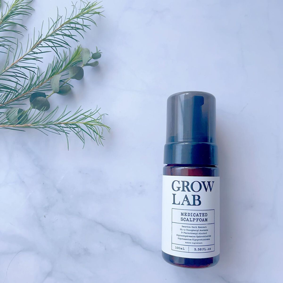 メディケイテッドスカルプフォーム/GROW LAB/頭皮ローションを使ったクチコミ(2枚目)