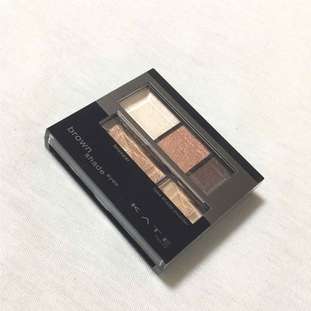 ブラウンシェードアイズ/KATE/アイシャドウパレットを使ったクチコミ（1枚目）