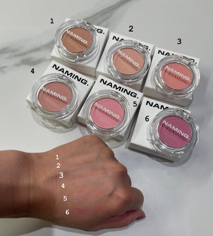 ネーミング フラッフィーパウダーブラッシュ/NAMING./パウダーチークを使ったクチコミ(2枚目)