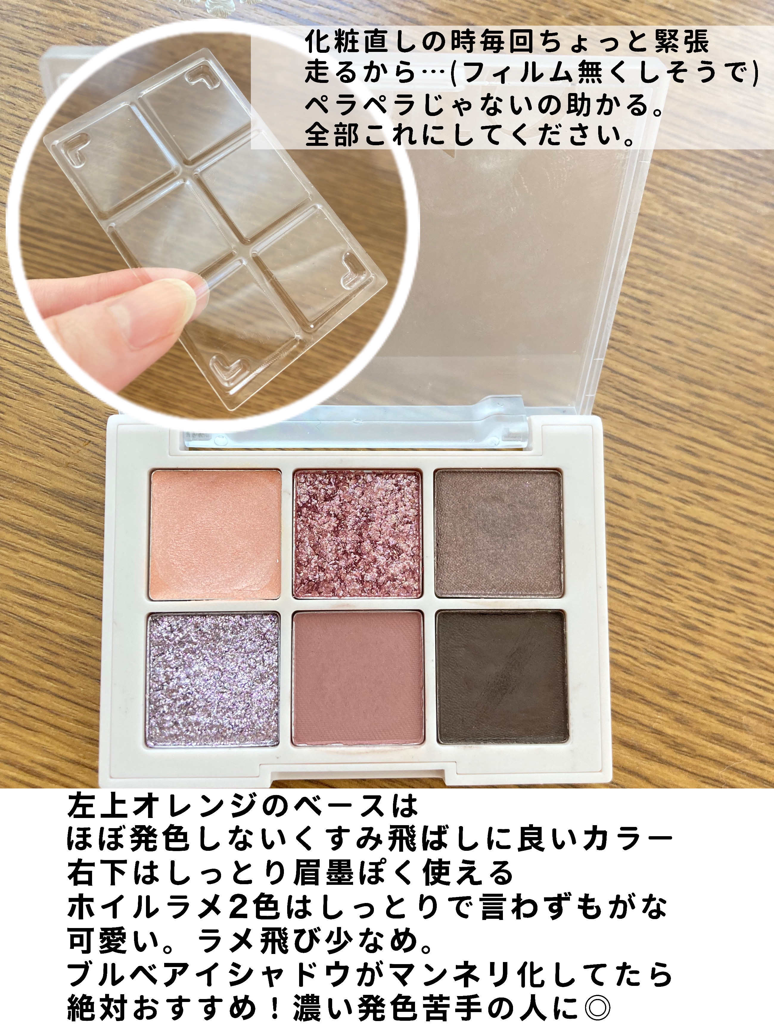 ヴェールライター/rom&nd/パウダーハイライトを使ったクチコミ（3枚目）