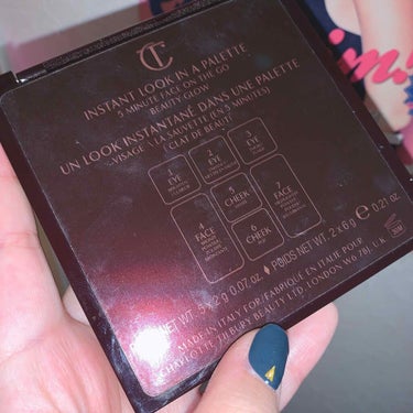 パレットのインスタント ルック ゴージャス グロウ コンプリート フェイス パレット/Charlotte Tilbury/メイクアップキットを使ったクチコミ（3枚目）