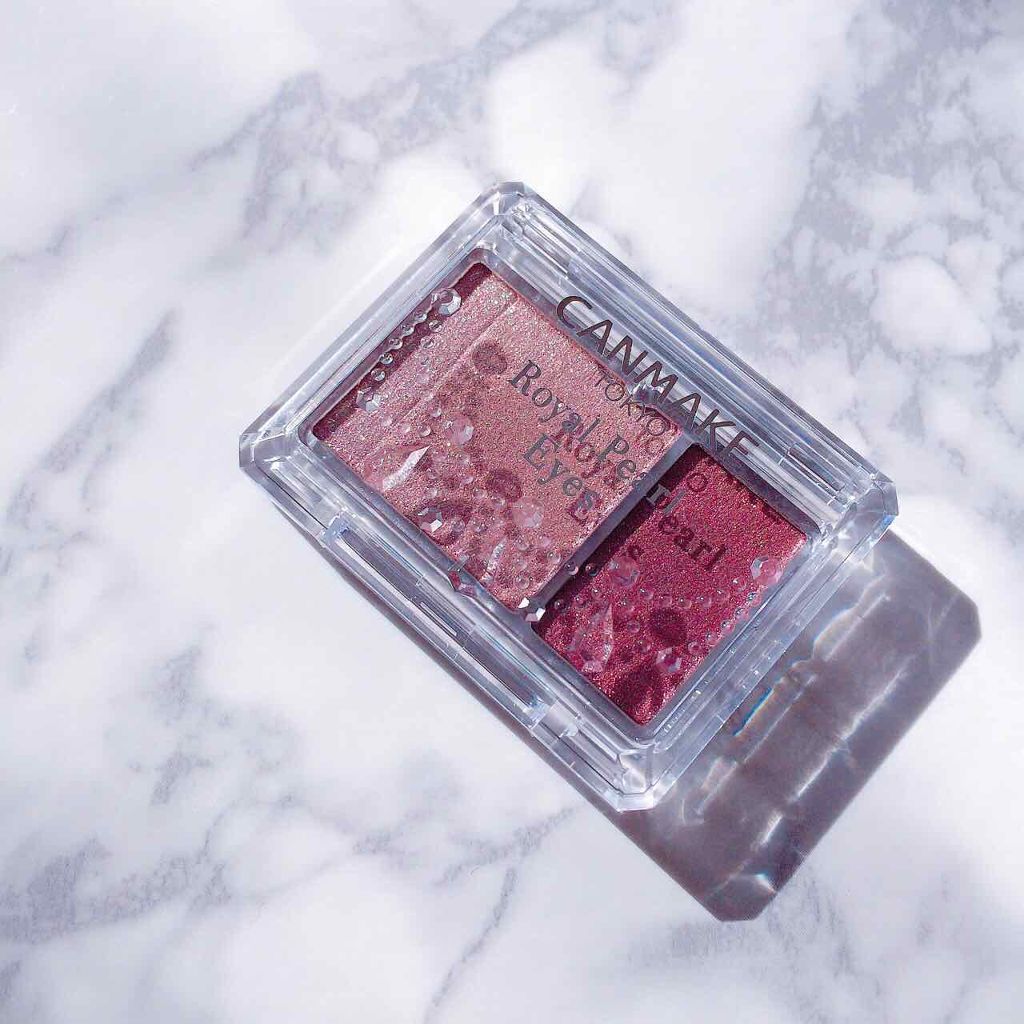 ロイヤルパールアイズ 02 ワイングレージュ/キャンメイク/アイシャドウパレットを使ったクチコミ（1枚目）