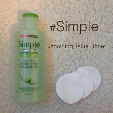 Simple Soothing Facial Toner/Boots(英国)/ブースター・導入液を使ったクチコミ（1枚目）