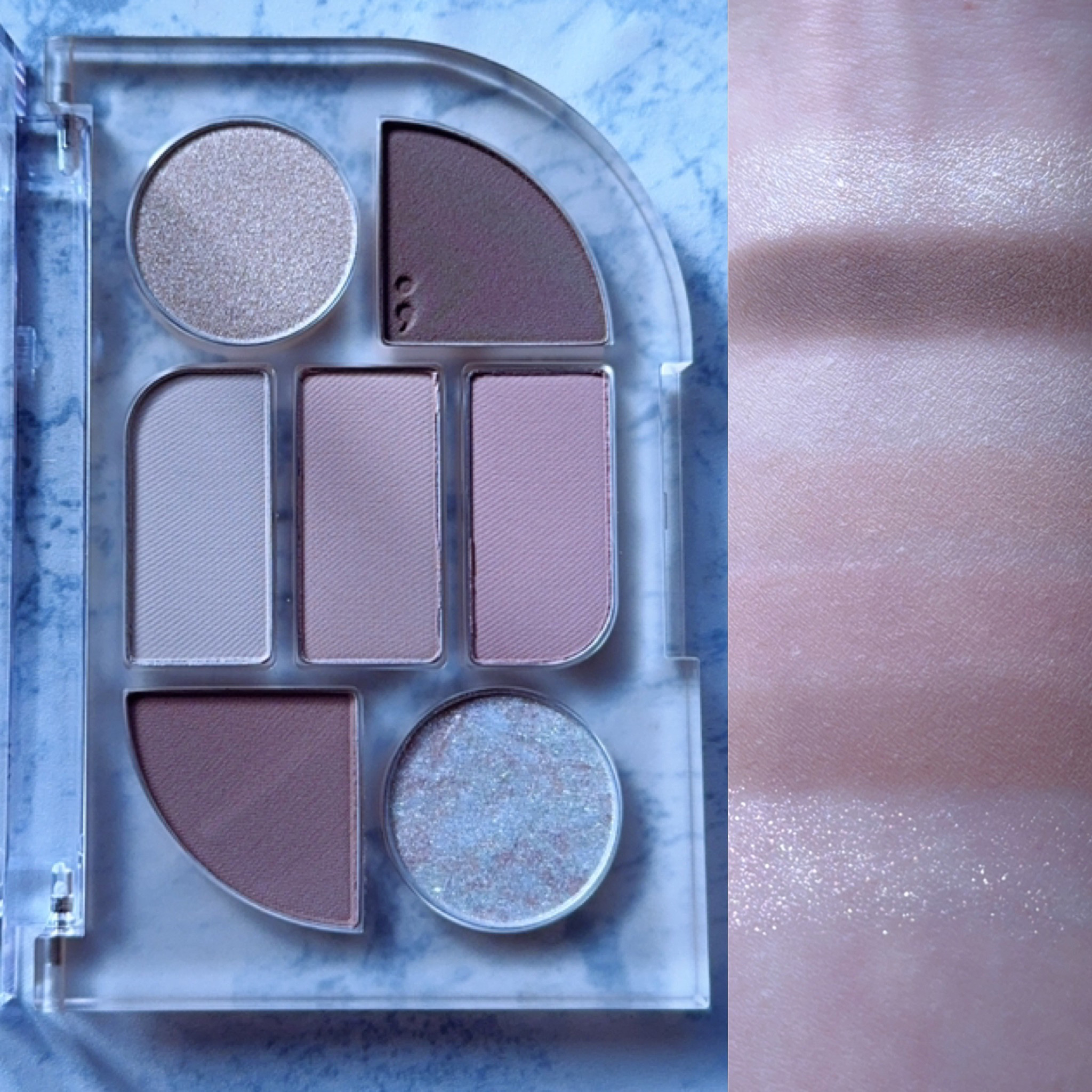 シンプレイン アイパレット/Sim;plain/アイシャドウパレットを使ったクチコミ（3枚目）