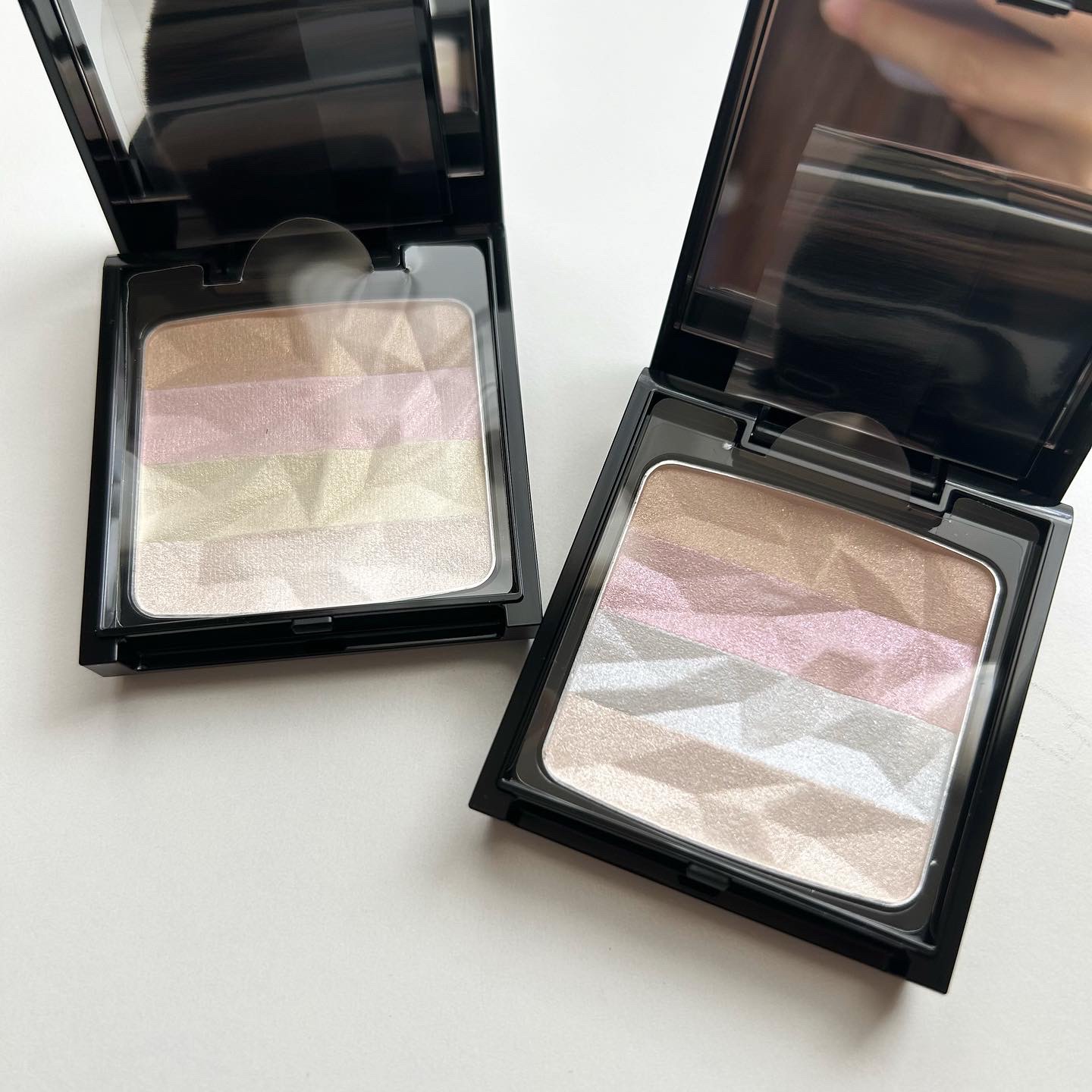 オーロラライズグロウハイライター EX-1 ブルー系/KATE/パウダーハイライトを使ったクチコミ（2枚目）