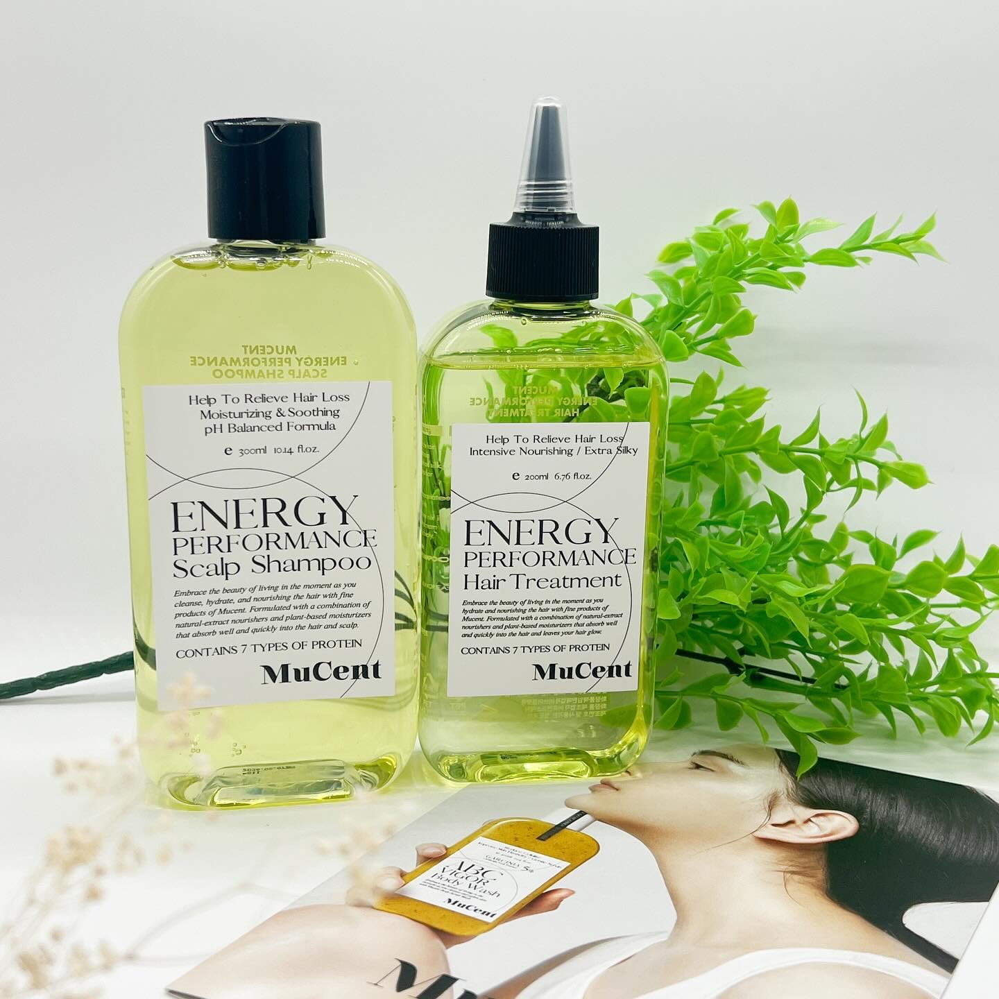 エナジーパフォーマンス スカルプシャンプー / ヘアトリートメント/MuCent/市販シャンプーを使ったクチコミ（1枚目）