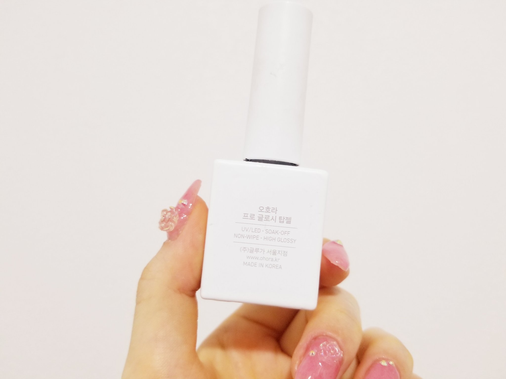 オホーラ プログロッシートップジェル/ohora/ジェルネイルを使ったクチコミ（2枚目）