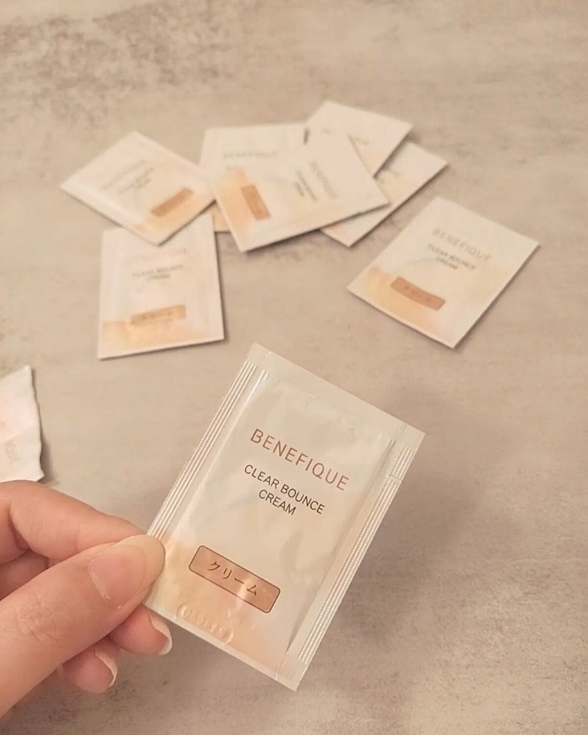 クリアバウンスクリーム /BENEFIQUE/フェイスクリームを使ったクチコミ(4枚目)