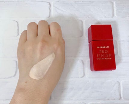 プロフィニッシュリキッド/インテグレート/リキッドファンデーションを使ったクチコミ(5枚目)