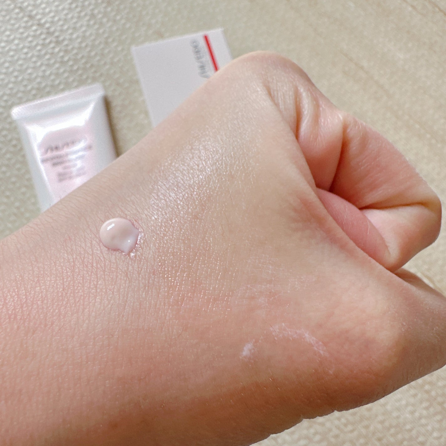 エッセンス スキングロウ プライマー /SHISEIDO/化粧下地を使ったクチコミ(3枚目)