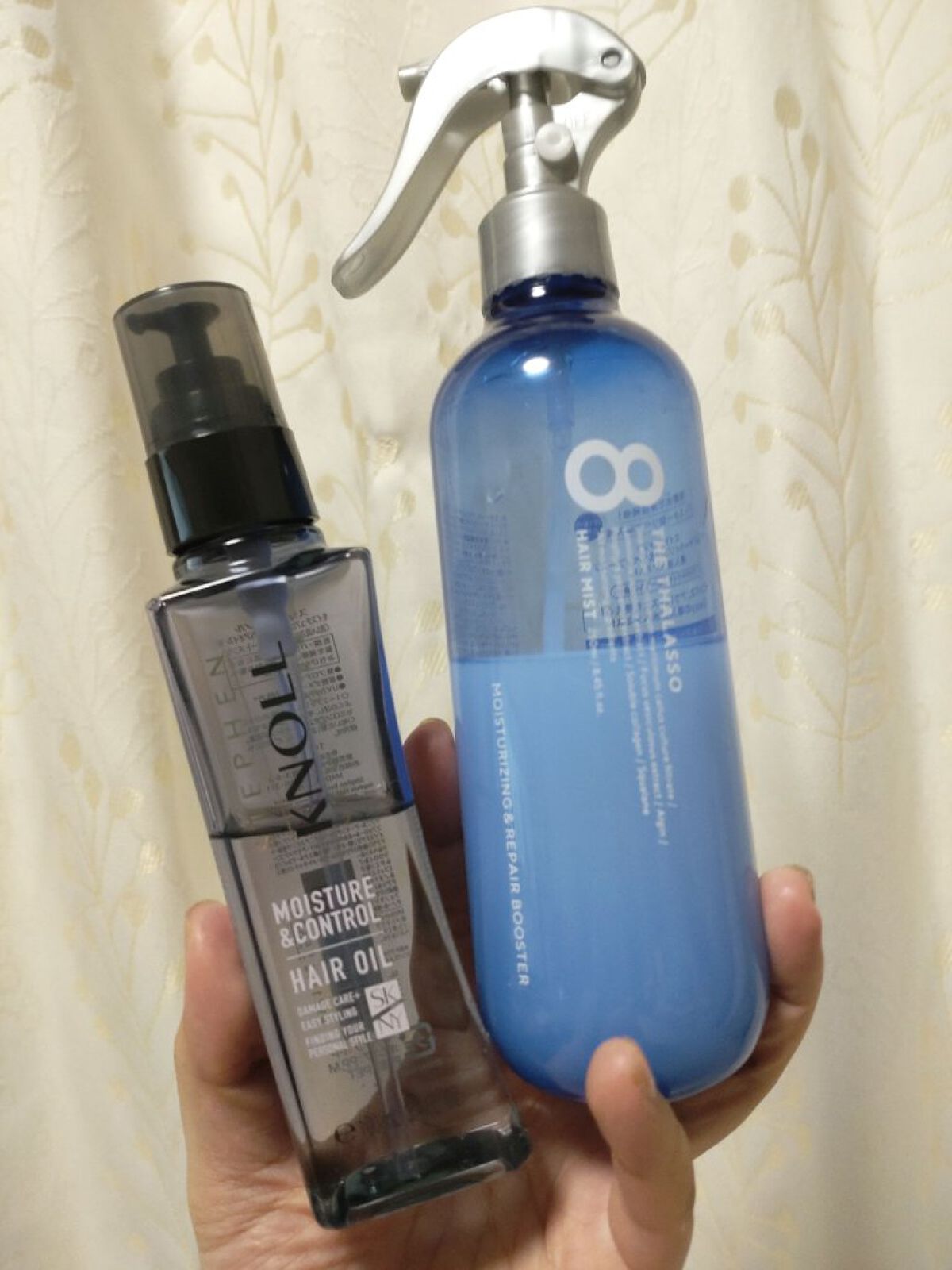 モイスチャーライジング＆リペアブースター 導入液ヘアミスト/エイトザタラソ/ヘアミストを使ったクチコミ（2枚目）