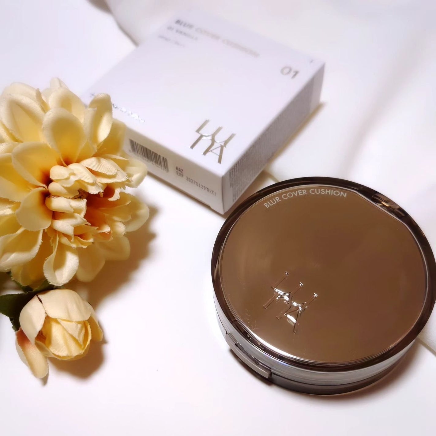 ブラーカバークッション/LUNA/クッションファンデーションを使ったクチコミ(1枚目)