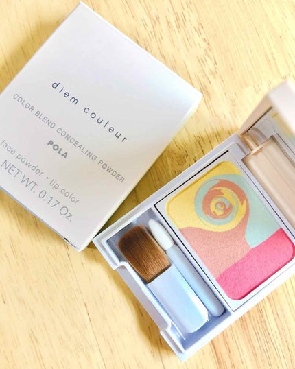 カラーブレンドパウダーコンシーラー/ディエム クルール/パウダーコンシーラーを使ったクチコミ(1枚目)