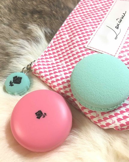 スウィートマカロン ブラッシュ&ブレンダー/LANCOME/ジェル・クリームチークを使ったクチコミ(1枚目)