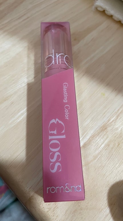 グラスティングカラーグロス/rom&nd/リップグロスを使ったクチコミ(1枚目)